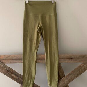 LULULEMON Align leggings-Olive Green, size 4-25”